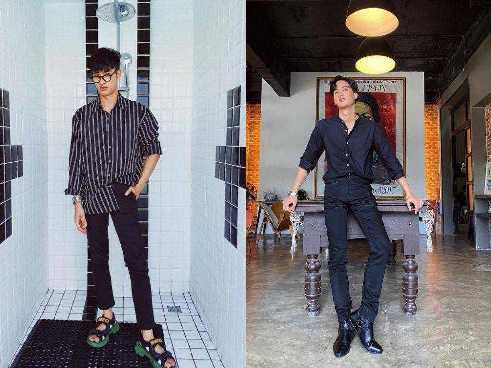 Style ala Tawan Vihokratana (instagram.com/tawan_v)