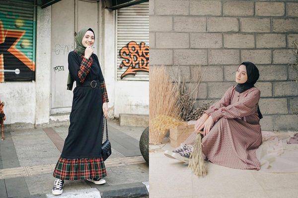Outfit dress ala Helmi Nursifah (instagram.com/helminursifah)
