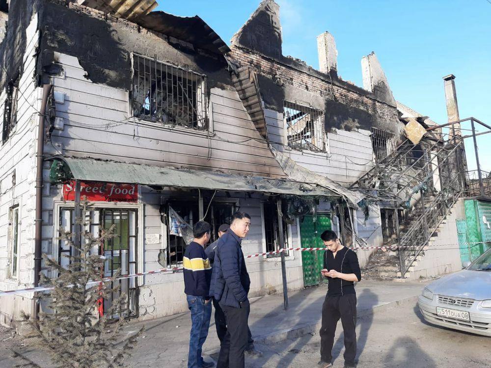 potret kerusakan akibat konflik Dungan-Kazakh (adcmemorial.org)