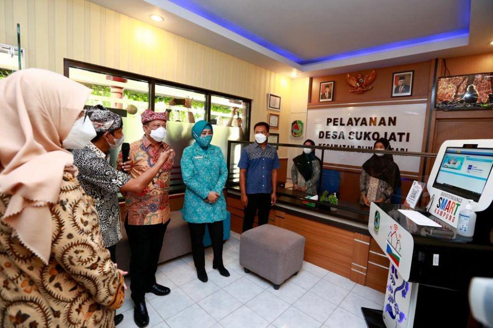 Kunjungi Smart Kampung Banyuwangi, Mendagri: Saya Kalah dengan Kades