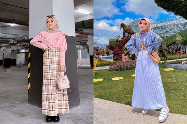 Unik dan Trendi, 13 Ide OOTD dengan Bawahan Rok ala Nindi Ariesti