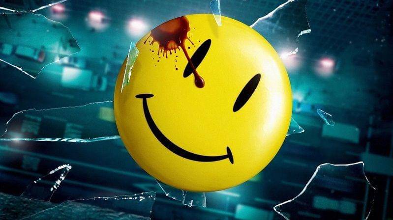 Logo smiley milik The Comedian dari The Watchmen. Dok. Warner Bros