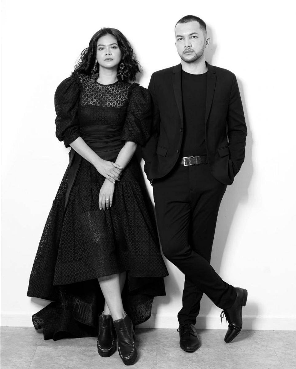 Indah Indriana dan Diaz Adritya. (Gemagrafi via Instagram.com/indahindriana)
