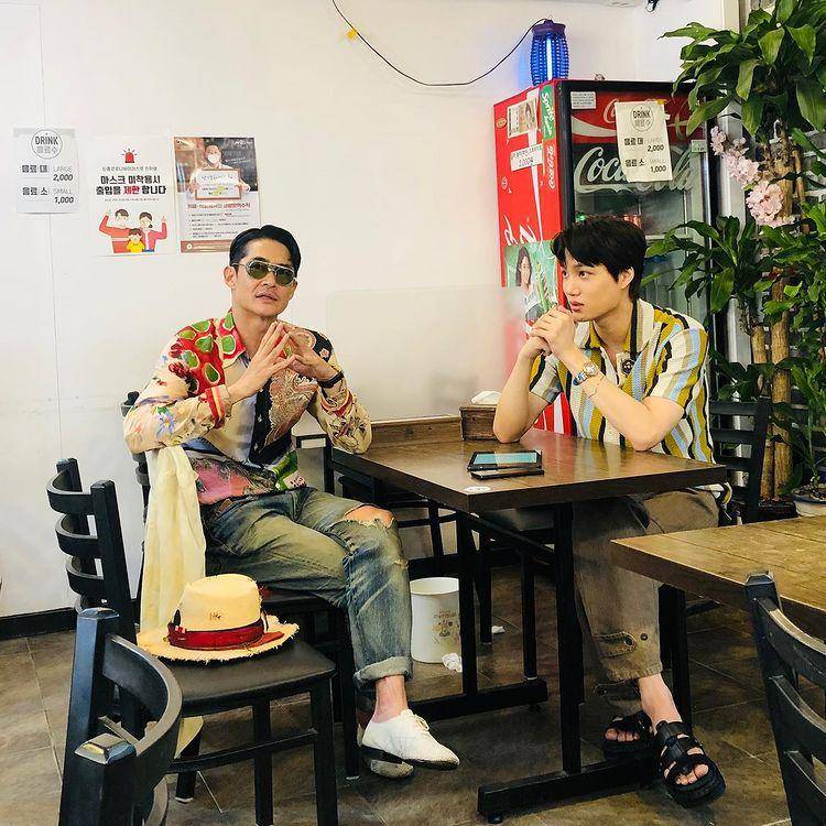 Keakraban Bae Jung Nam dan Kai EXO. (instagram.com/jungnam_bae)
