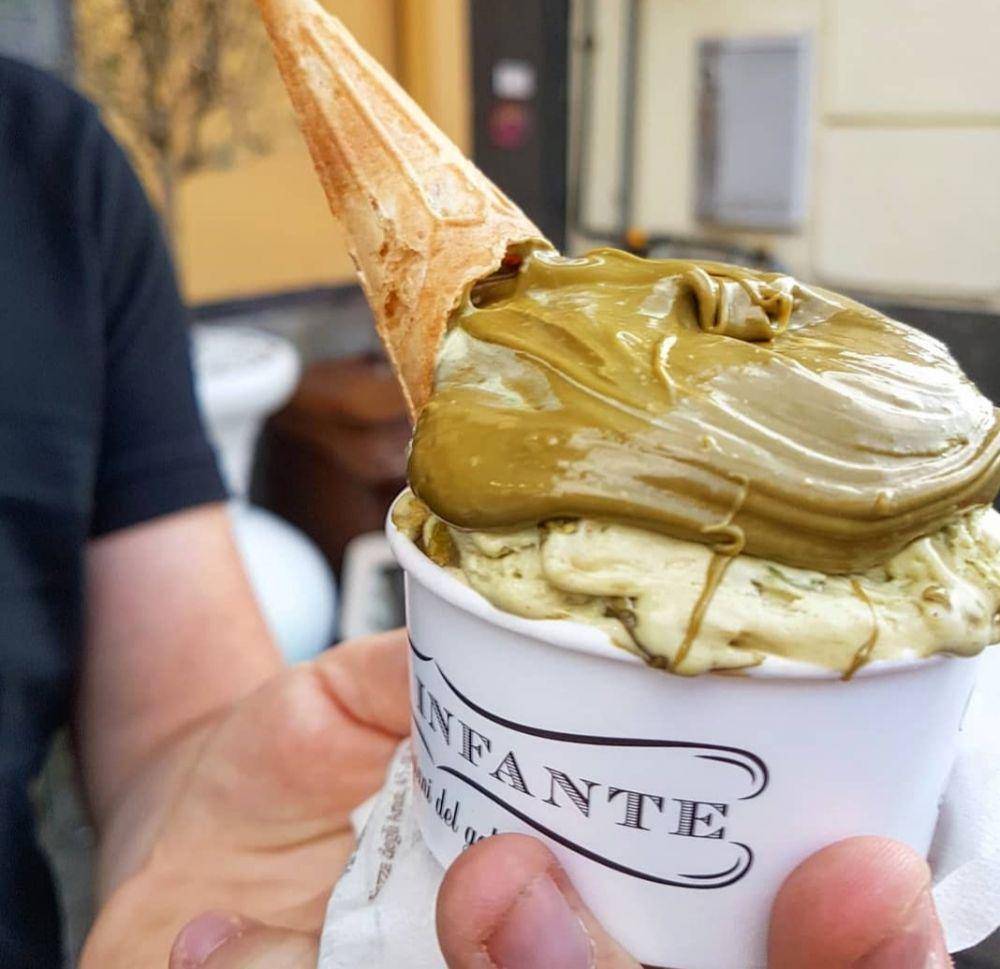 gelato al pistacchio (Instagram.com/campaniafoodgirl)