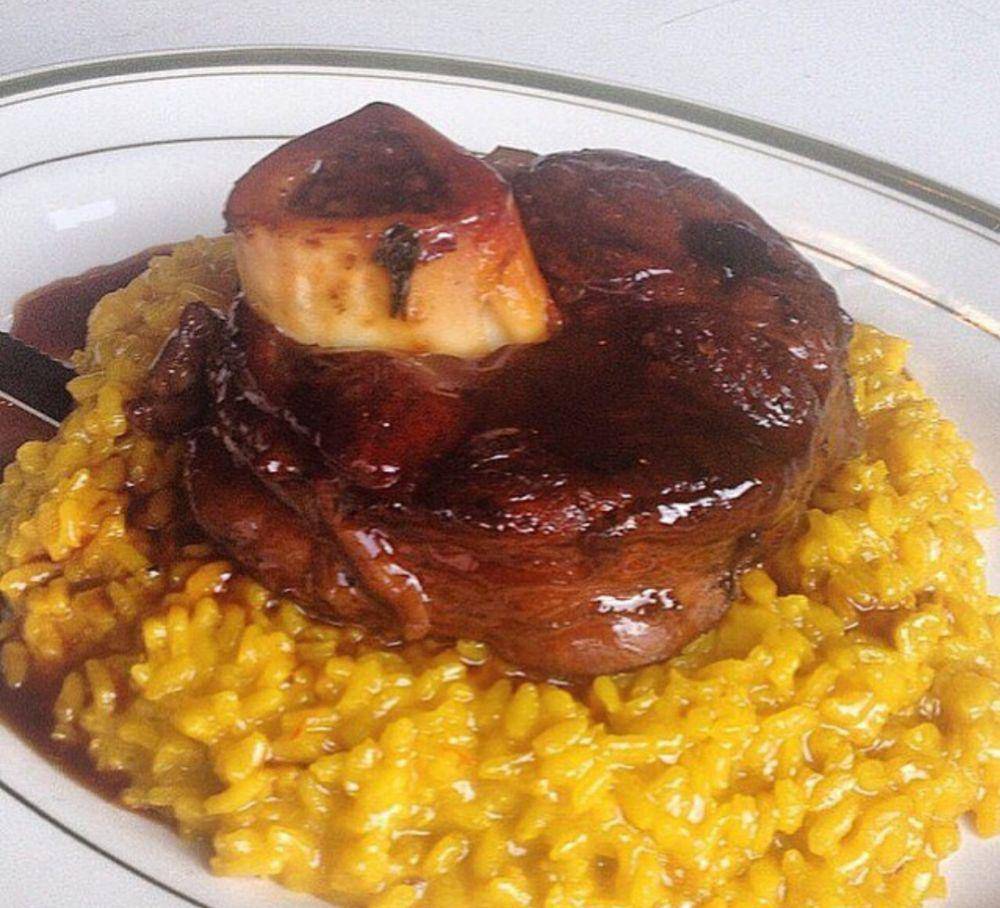 ossobuco alla Milanese (Instagram.com/frankrestaurant)