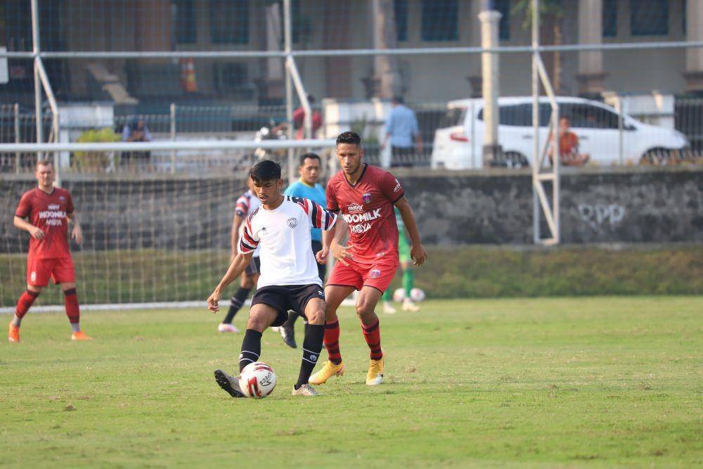 Persita ditahan imbang PSG 0-0 dalam laga uji coba. (Dok. Persita).