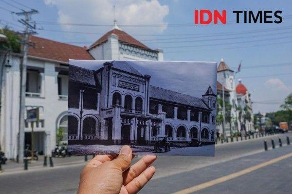 Ilustrasi Kota Tua Lama di Semarang (IDN Times/Dhana Kencana)