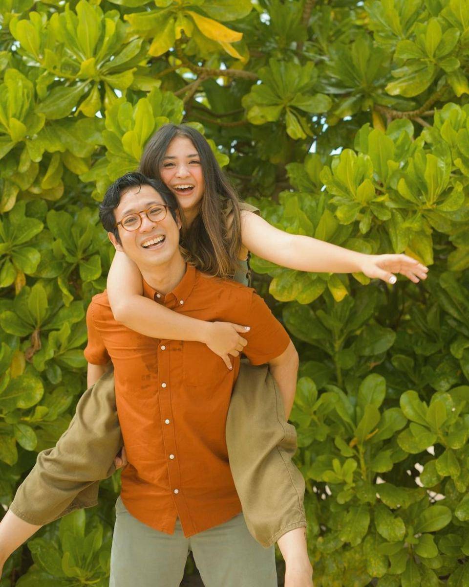 Putri Titian dan Junior Liem (instagram.com/putrititian)