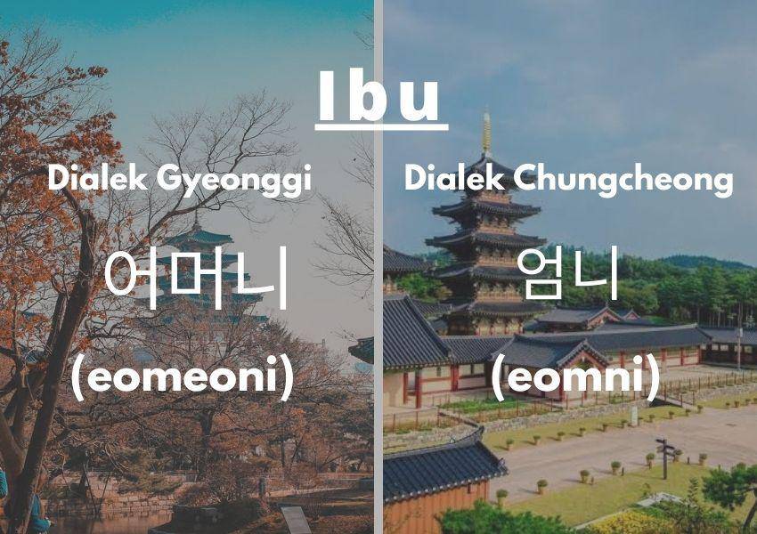 Perbedaan dialek di Korea Selatan (Dok.Pribadi/Moza Kazumi)