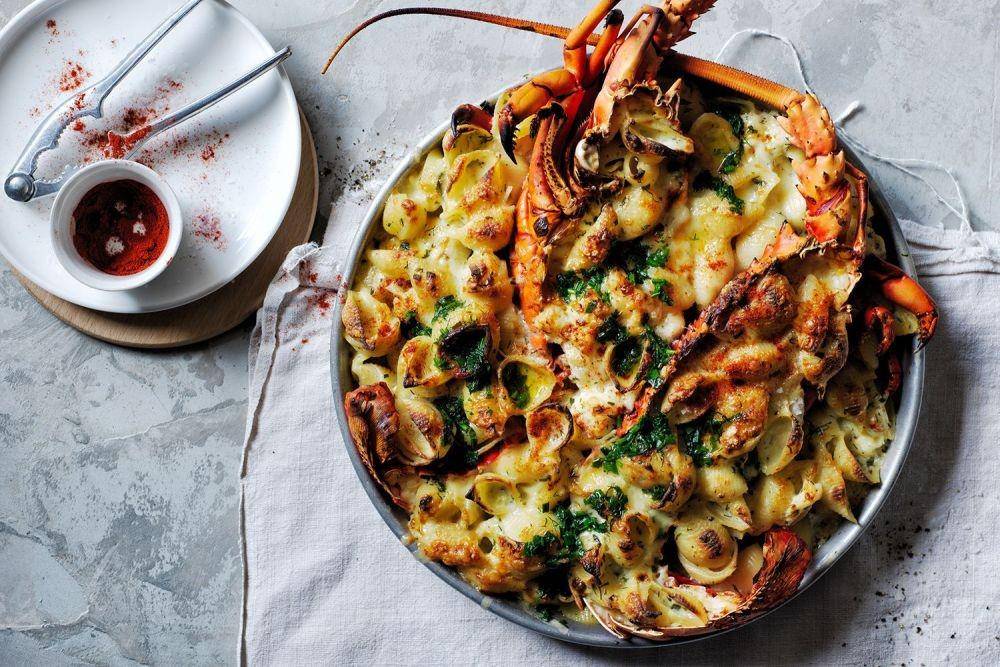 lobster mac and cheese (delicious.com.au/Phoebe Wood)