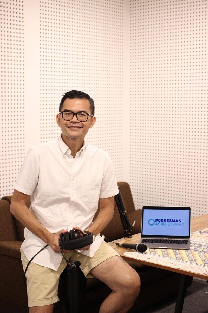 Mantan Eksekutif Disney/FOX, Roy Simangunsong resmi bergabung ke Podkesmas Asia Network (PAN). (Dok. Podkesmas Asia Network)