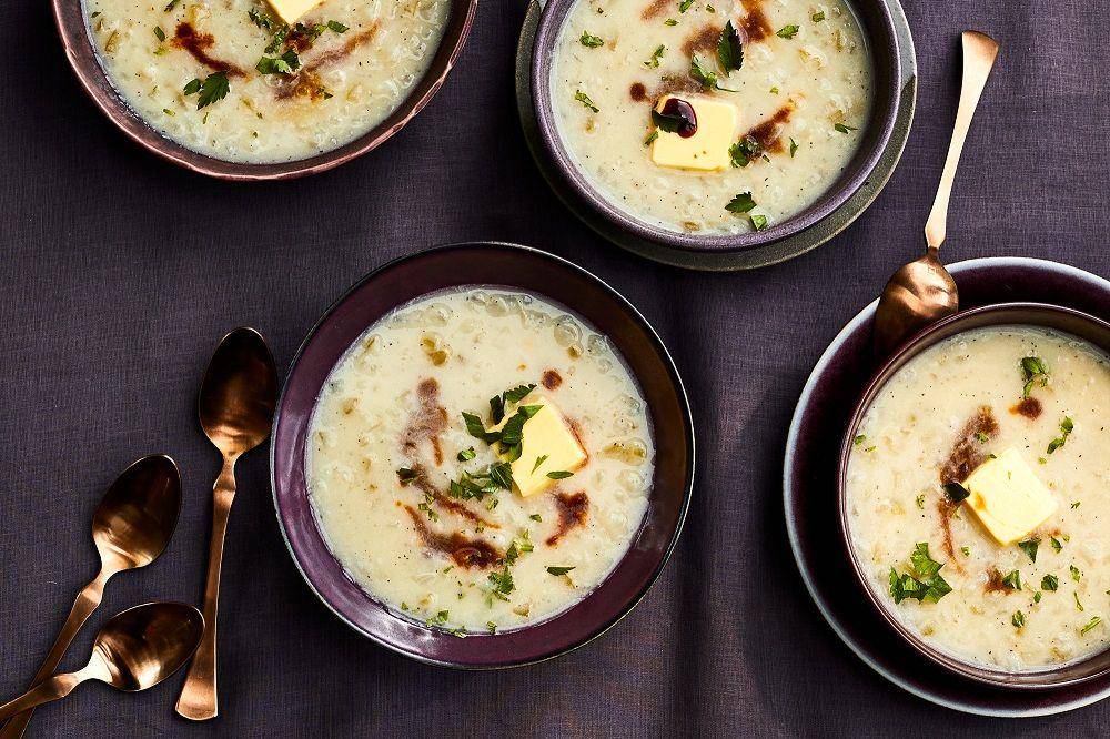 ilustrasi creamy mashed potato soup (www.foodandwine.com)