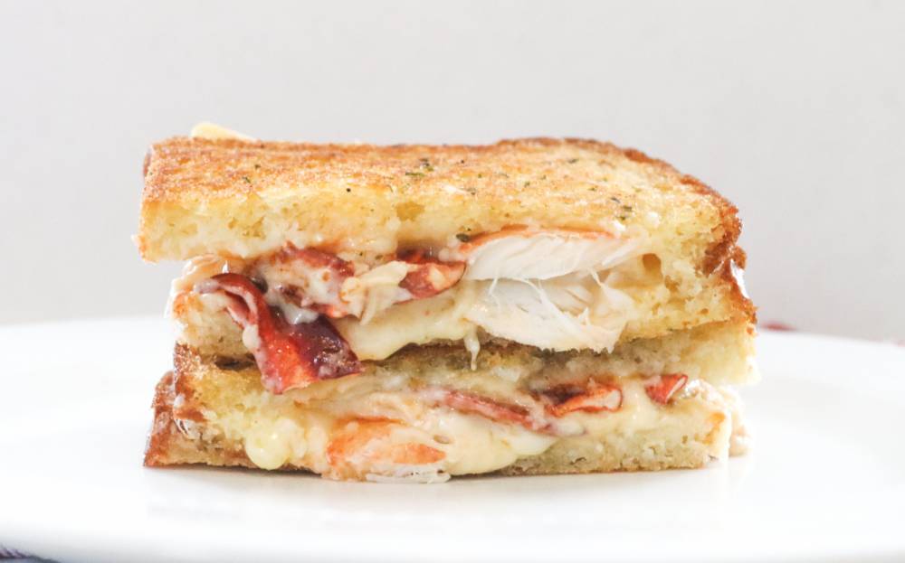 lobster grilled cheese (harborfish.com)