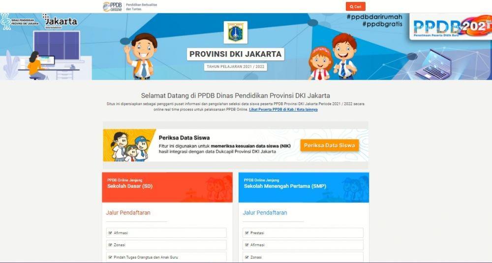 Hari Ini Batas Akhir Lapor Diri Jalur Prestasi PPDB DKI 2021