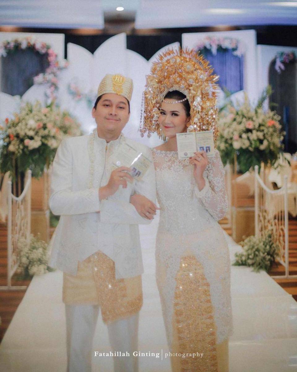 Pernikahan Imaz Fitria (Fatahillahginting via Instagram.com/shaviraaa27/)