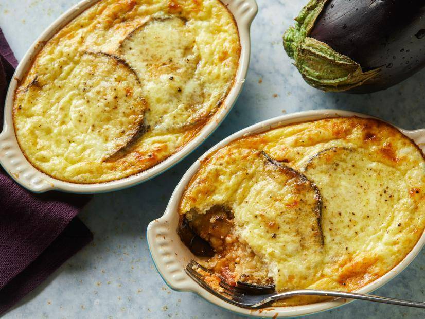 Ilustrasi gratin terong dan tomat (foodnetwork.com/Ina Garten)