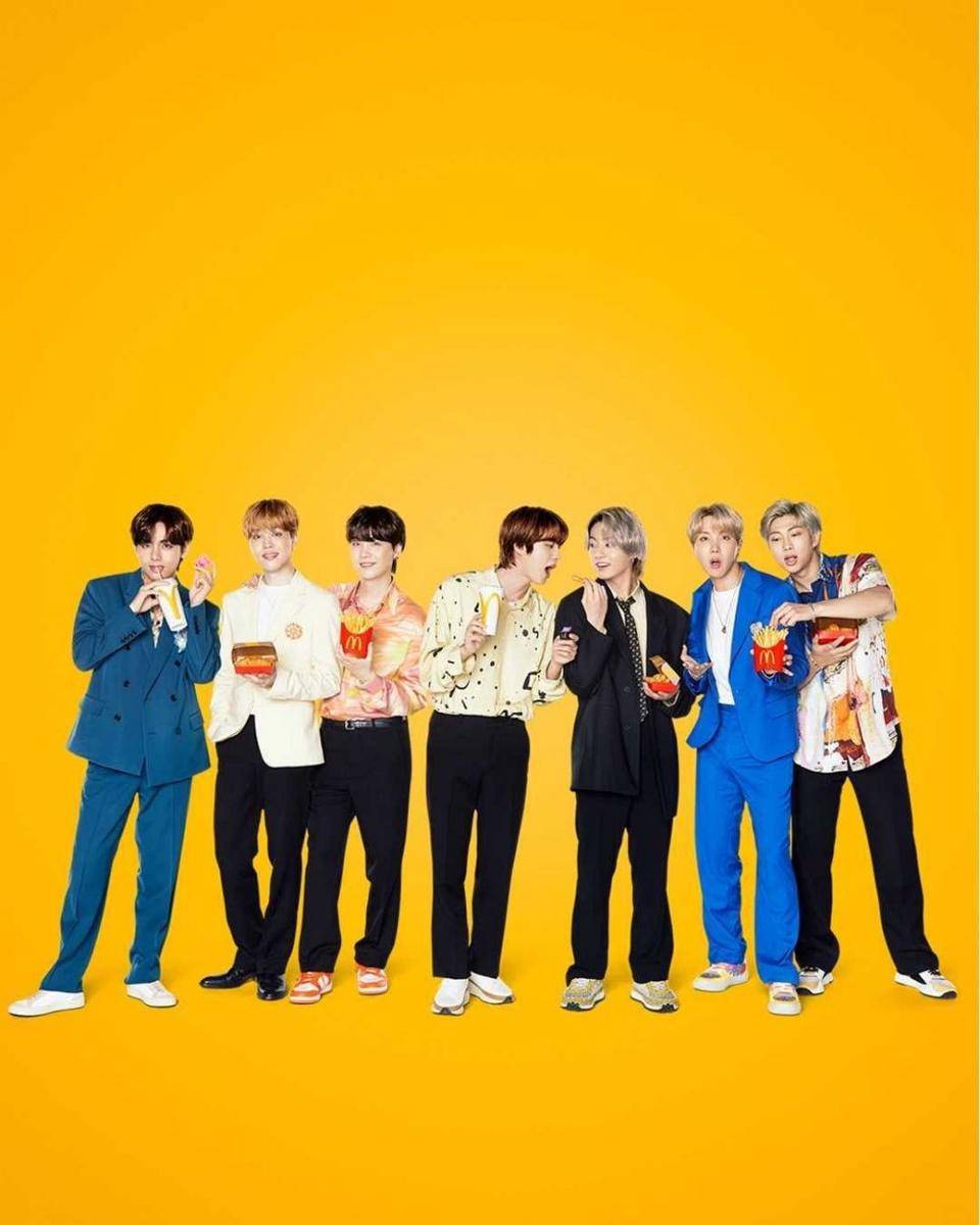 BTS dalam BTS Meal (instagram.com/mcdonaldsid)