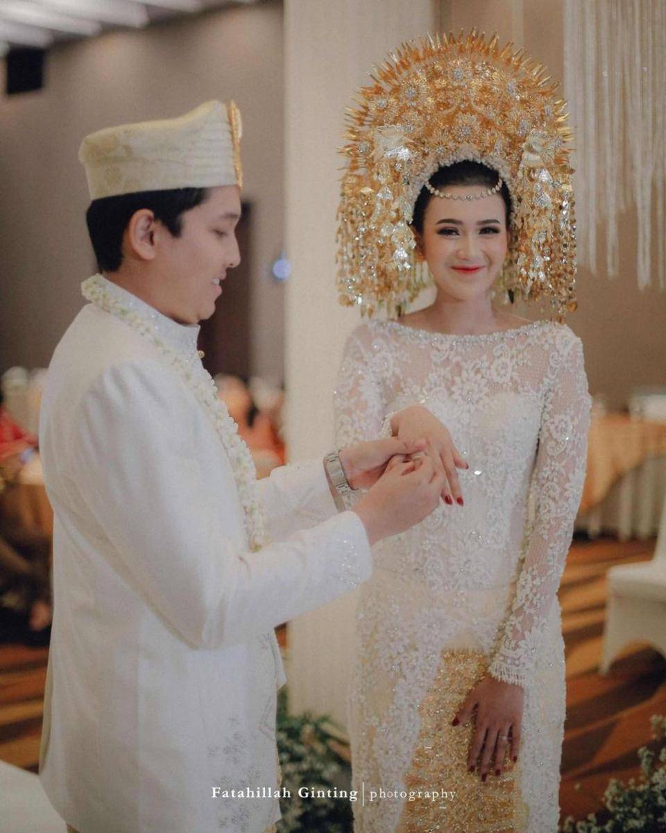 Pernikahan Imaz Fitria (Fatahillahginting via Instagram.com/shaviraaa27/)