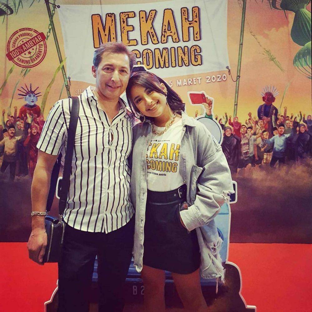 Jennifer Coppen dan ayahnya, Richardo Benito (Instagram.com/richardobenito/)