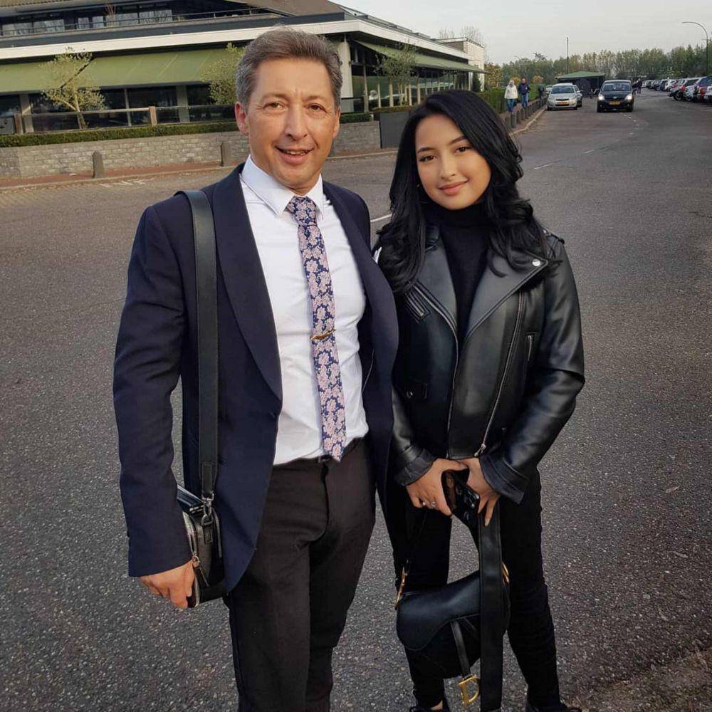 Jennifer Coppen dan ayahnya, Richardo Benito (Instagram.com/richardobenito/)