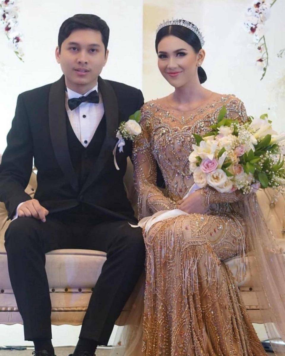 Pernikahan Imaz Fitria (Instagram.com/agungsaputrabm/)