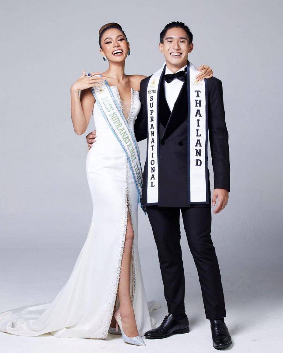 Benjarat dan Mr. Supranational Thailand 2021(Instagram.com/queenbenjarat)