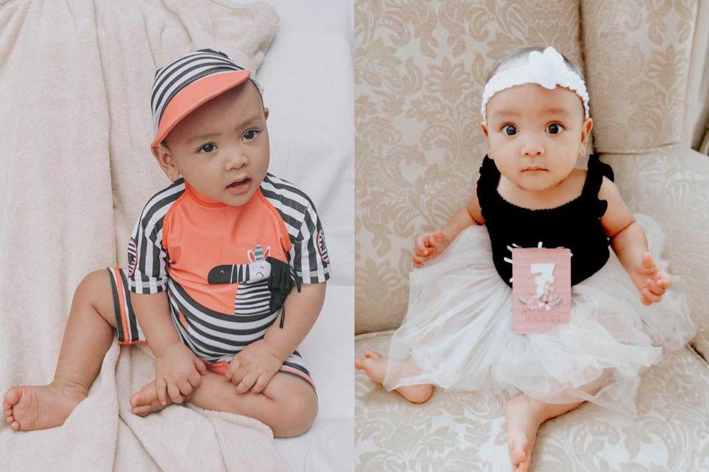 Ulang Tahun Pertama, 9 Potret Imut Baby Kaluna Anak Kinal Eks JKT48