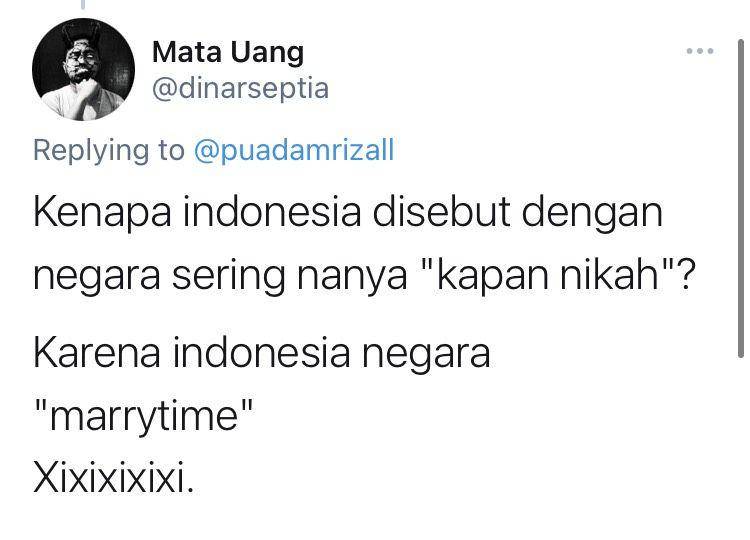 Jokes bapak-bapak makin kreatif (twitter.com/dinarseptia)