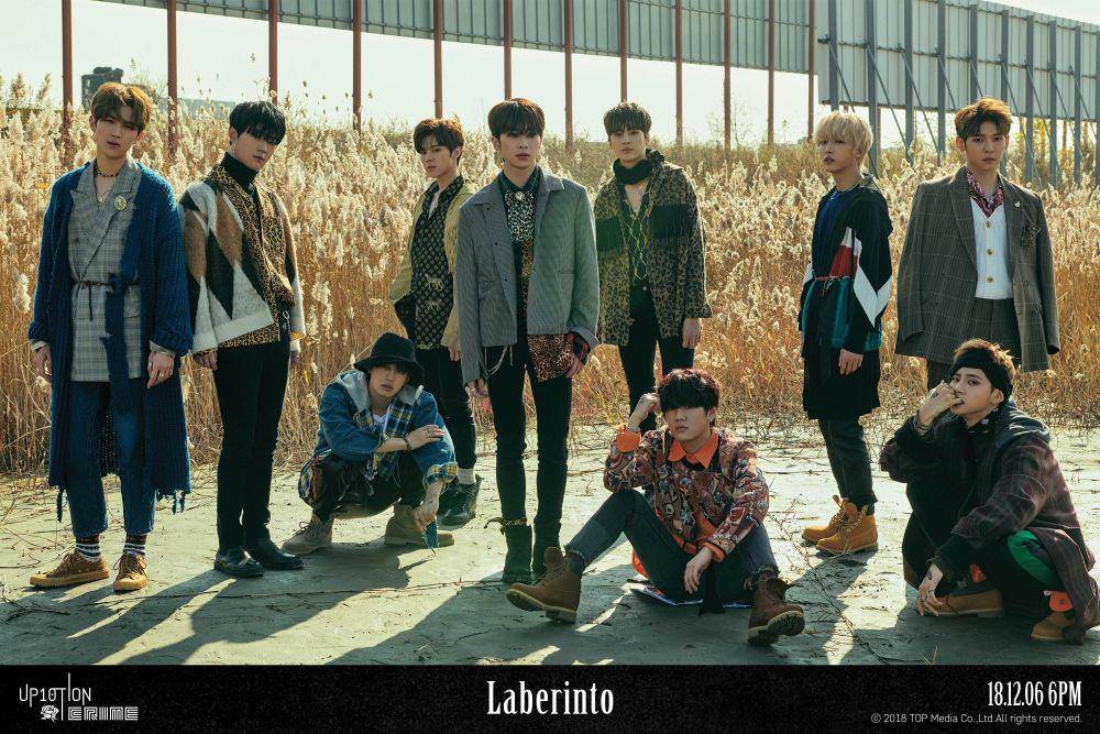 Potret UP10TION di teaser comeback Laberinto (twitter.com/UP10TION)