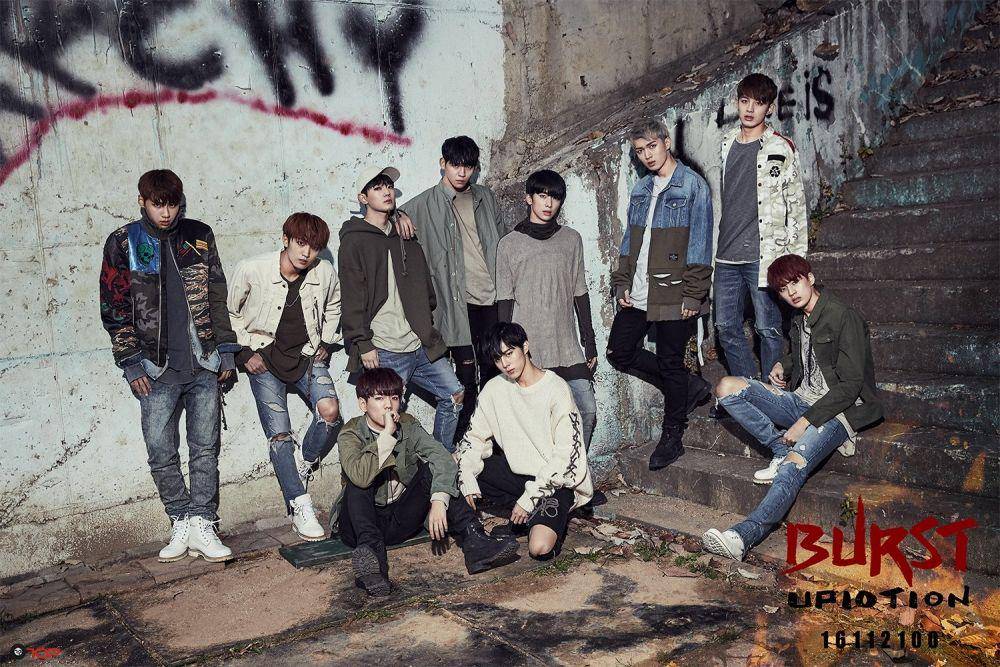 Potret UP10TION di teaser comeback Burst (twitter.com/UP10TION)
