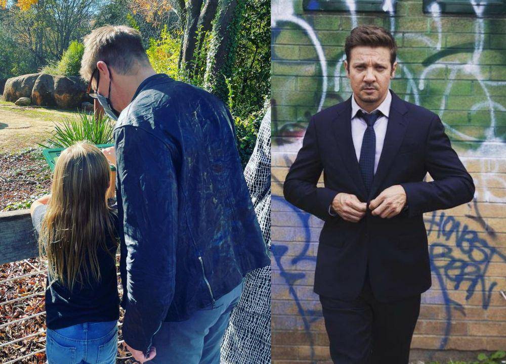Kolase: Ava Berlin Renner, Jeremy Renner | Jeremy Renner (instagram.com/jeremyrenner)