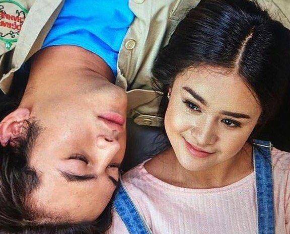 Rizky Nazar dan Michelle Ziudith untuk film I Love You from 38.000 feet (instagram.com/michelleziu)