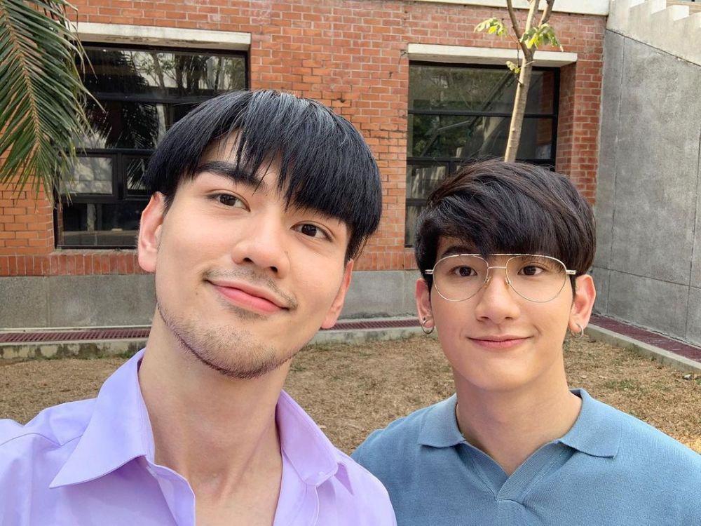 9 Potret Bromance Mike Chinnarat dan Toptap Jirakit, Selalu Kompak!