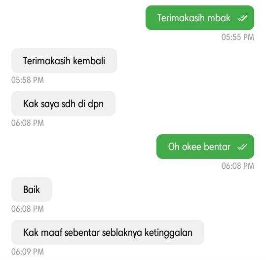 driver ojek lupa bawa orderan (twitter.com/gyutiful_k)