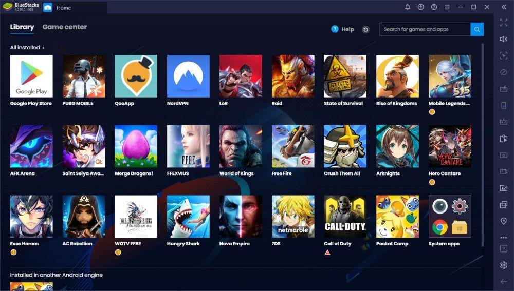 aplikasi BlueStacks (Dok. Bluestacks)