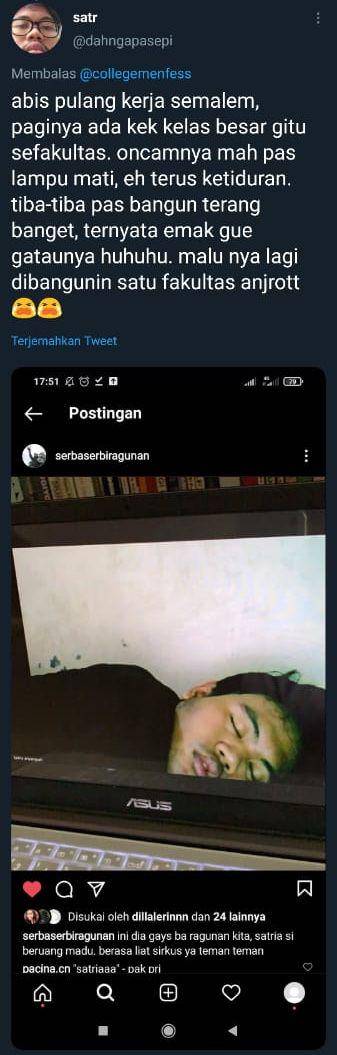 tweet kelakuan pelajar 'nakal' (twitter.com/dahngapasepi)