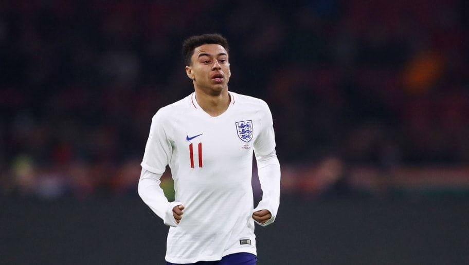 potret Jesse Lingard bersama Timnas Inggris(90min.com)