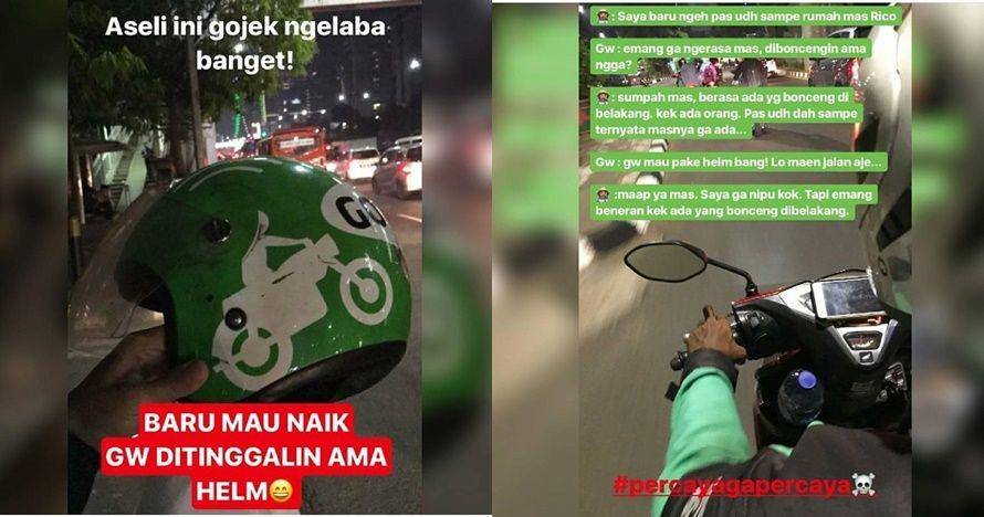 driver ojek lupa bawa orderan (instagram.com/dramaojol.id)