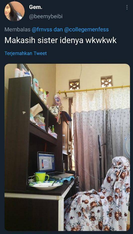 tweet kelakuan pelajar 'nakal' (twitter.com/beemybeibi)