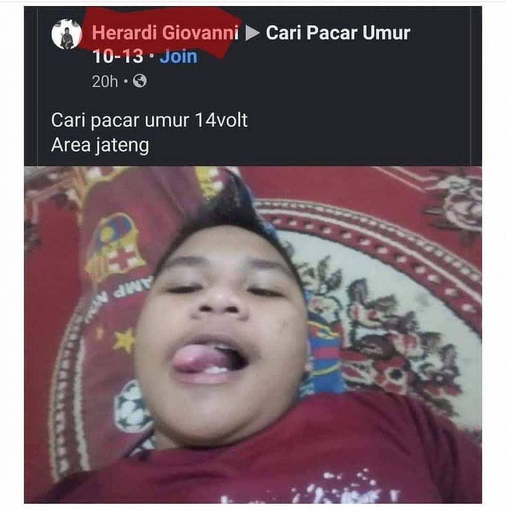 meme gombalan bocah (instagram.com/yuktertawa)