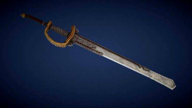 Pedang Khanda (sketchfab.com)