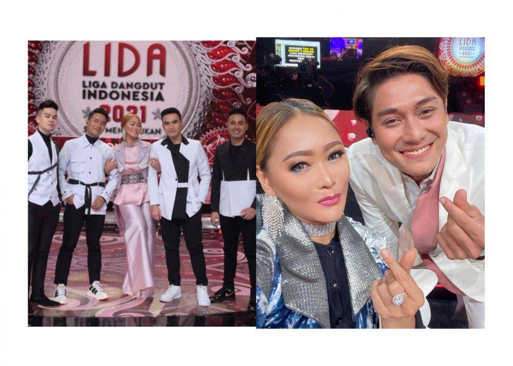 potret Inul Daratista dan rekan artis pria (instagram.com/inul.d)