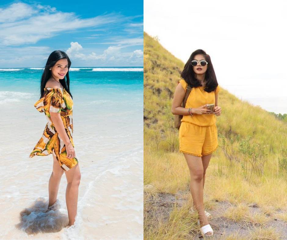 Inspirasi outfit Titi Kamal dan Indah Indriana. (instagram.com/titi_kamall / instagram.com/indahindriana)