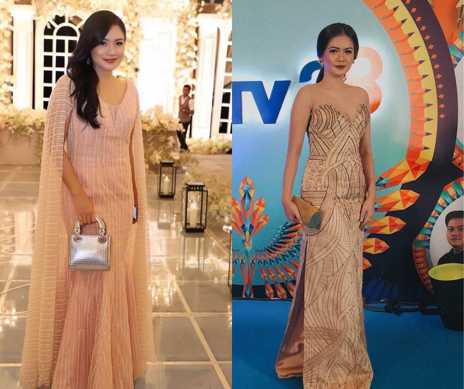 Inspirasi outfit Titi Kamal dan Indah Indriana. (instagram.com/titi_kamall / instagram.com/indahindriana)