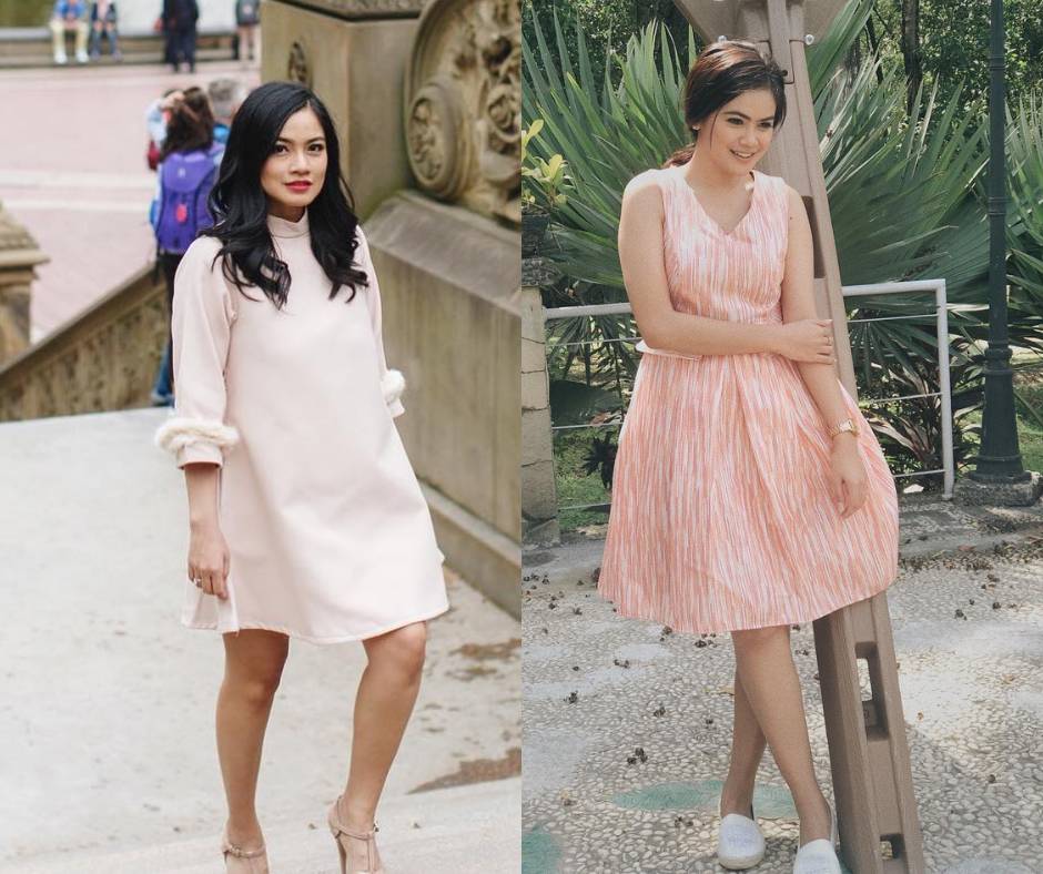Inspirasi outfit Titi Kamal dan Indah Indriana. (instagram.com/titi_kamall / instagram.com/indahindriana)