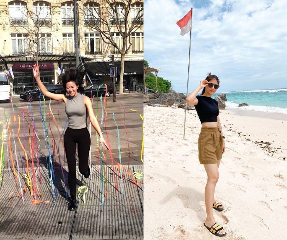 Inspirasi outfit Renatta Moeloek dan Olivia Tommy. (instagram.com/renattamoeloek / instagram.com/olivia.mci8)