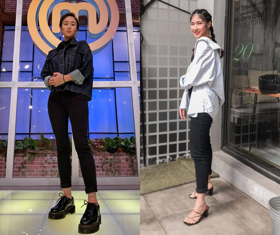 Inspirasi outfit Renatta Moeloek dan Olivia Tommy. (instagram.com/renattamoeloek / instagram.com/olivia.mci8)