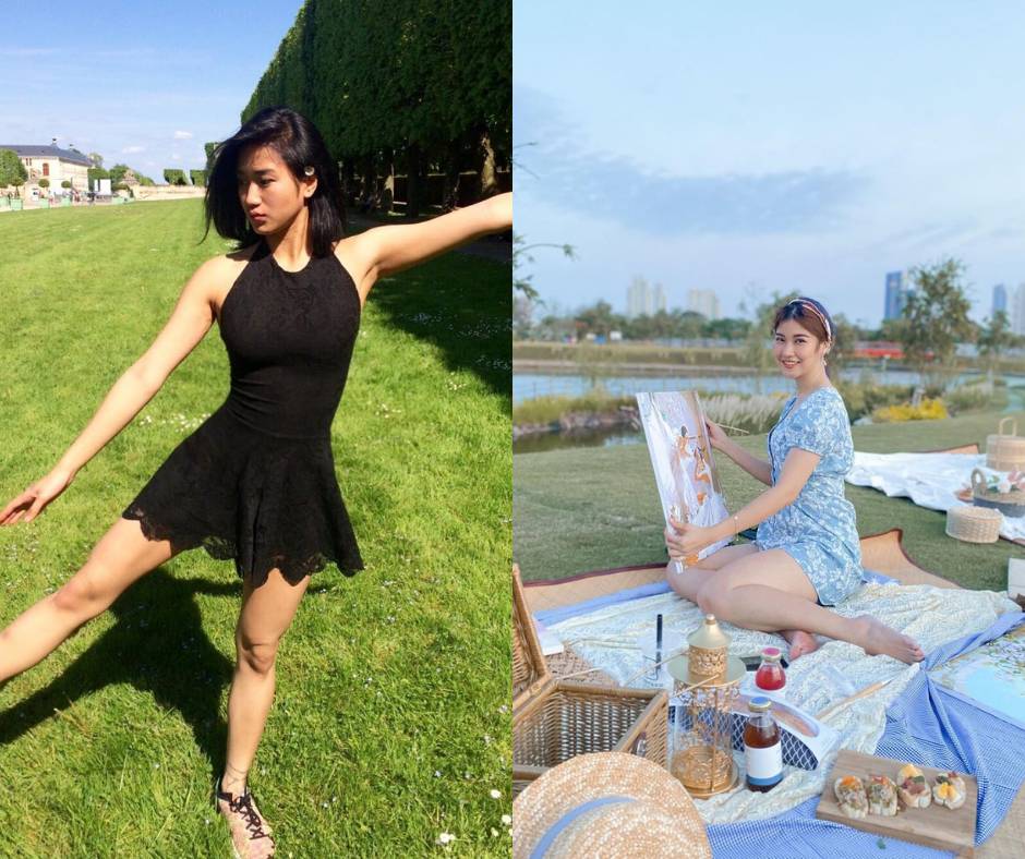 Inspirasi outfit Renatta Moeloek dan Olivia Tommy. (instagram.com/renattamoeloek / instagram.com/olivia.mci8)