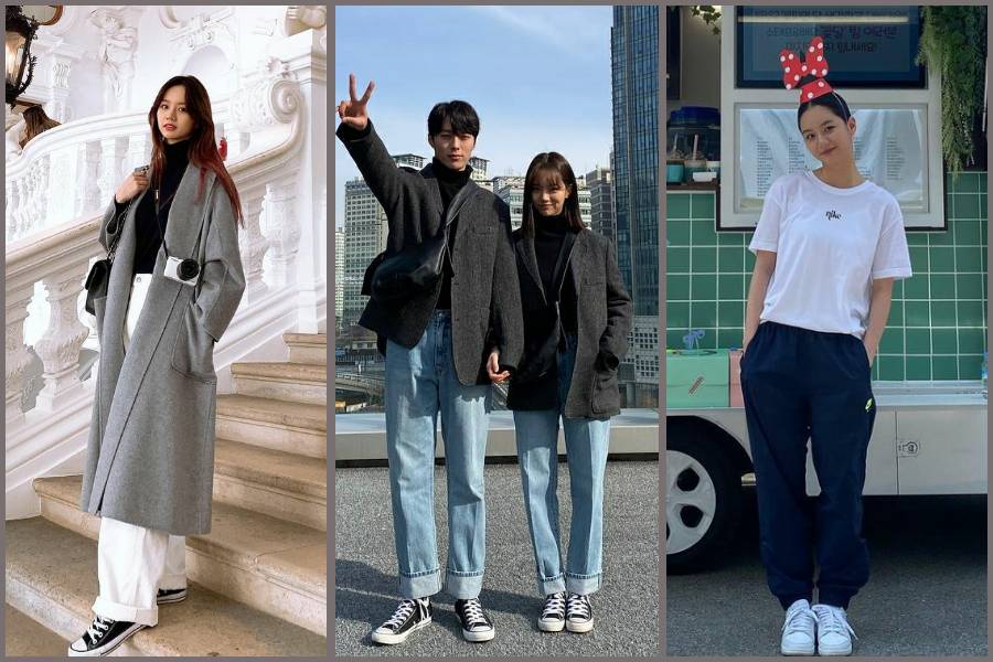 ootd sneakers Hyeri (instagram.com/hyeri_0609)